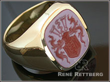 Roter Lagenstein / Lagencarneol